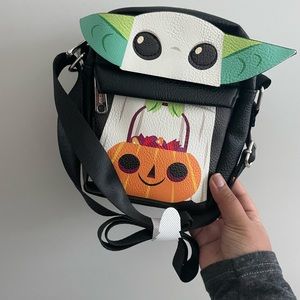 STAR WARS GHOST TRICK-OR-TREAT BABY YODA GROGU CROSSBODY BAG - PALM EXCLUSIVE